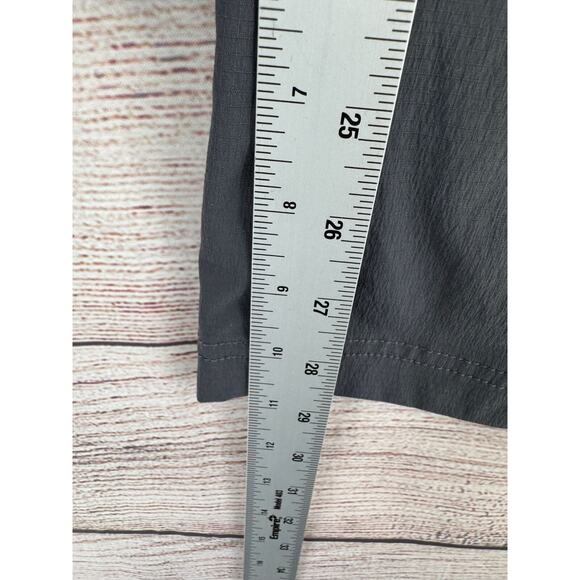 prAna Sage Cargo Hiking Convertible Pants Women's Size 8 Dark‎ Gray - Picture 13 of 14